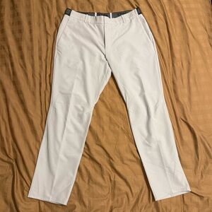 Nike Men's White Dri Fit Pants - 33x30